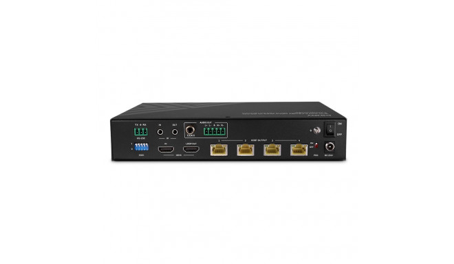 HDBaseT Splitter - LINDY Cat.6 HDMI 4K60 HDBaseT Splitter 4-Port with PoC 100m