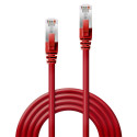 0.5m Cat.6 S/FTP LSZH Network Cable, Red (Fluke Tested) RJ45, M/M, 250MHz, Copper, 26AWG