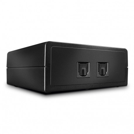 2 Port Automatic Optical Audio Switch Automatic audio switch, switches between 2 active ports
