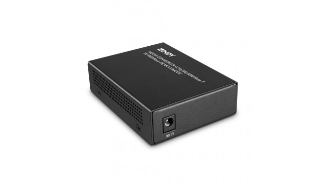 Network Equipment - LINDY Media Converter SC 10/100/1000Base-T to 1000Base-FX, 550 m