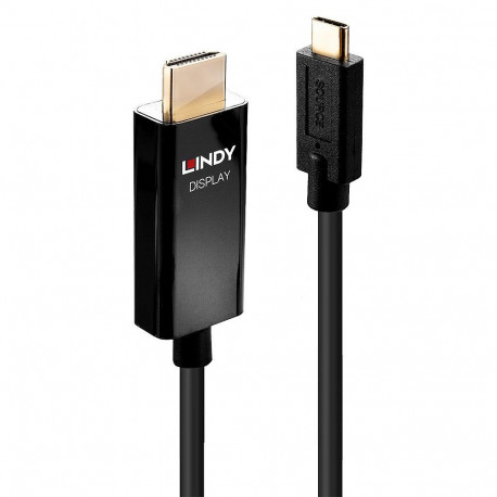 Adapter - LINDY USB Type C to HDMI® 4K60 Adapter Cable 18Gbps 2 m