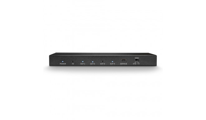 HDMI Splitter - LINDY 4 Ports HDMI 18G Splitter, Black
