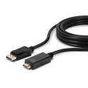 0.5m Display Port to HDMI 4K30Hz Adapter Cable Connects a single DisplayPort device to a single HDMI