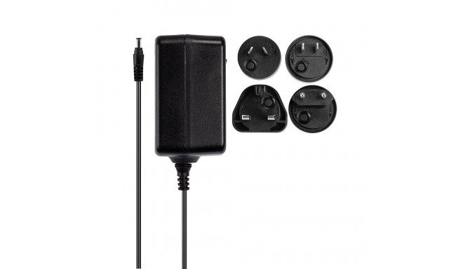24VDC 1.25A Multi-country Power Supply, 5.5/2.1mm Switching power supply for world wide use