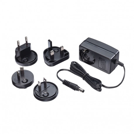 12VDC 1.25A Multi-country Power Supply, 5.5/2.1mm Switching power supply for world wide use