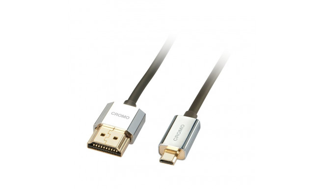 HDMI Cable - CROMO Slim High Speed HDMI to Micro HDMI, 0.5m, Gold Plated