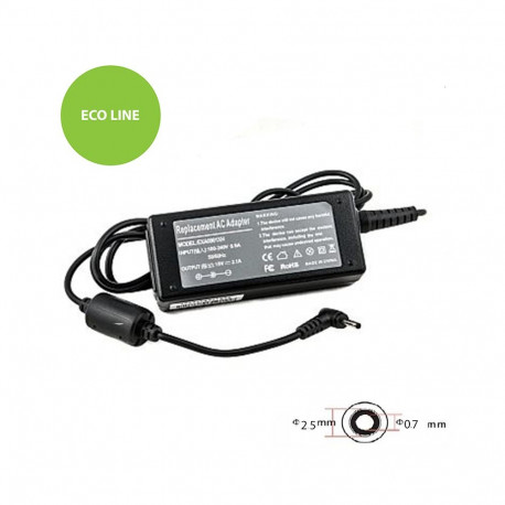 Laptop Power Adapter ASUS 40W: 19V, 2.1A