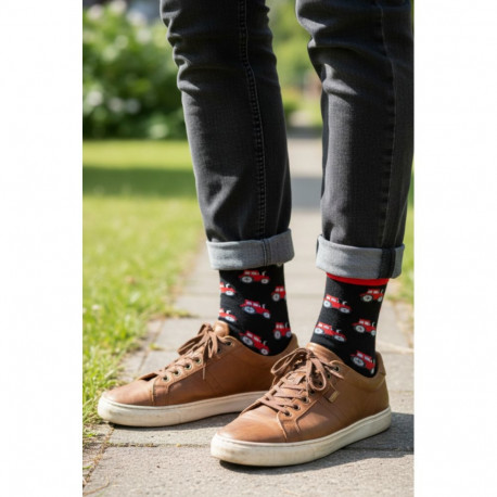 SOKISAHTEL PARIM VANAISA traktoritega puuvillased sokid RAIDO 446