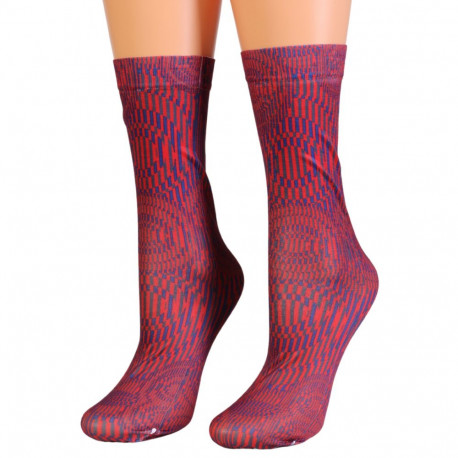 SOKISAHTEL Sarah Borghi MARTHA õhukesed printmustriga sokid 444