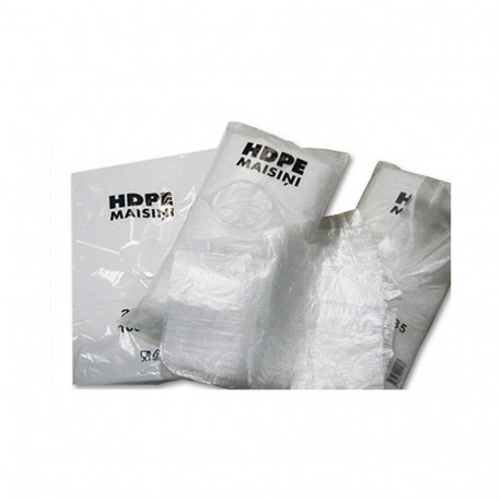 Kilekott HDPE 25x40 6 mic, 1000tk