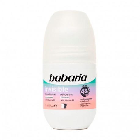 Babaria rull-deodorant nähtamatu 50ml