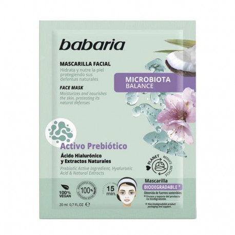 Babaria näomask hüaluroonhappega mikrobioota 20ml