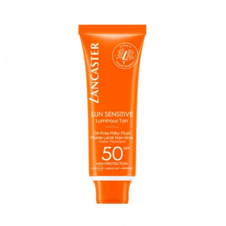 Lancaster päikesekaitsevahend Sun Sensitive säravat päevitust andev õlivaba SPF50 50ml