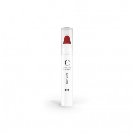 COULEUR CARAMEL TWIST&LIPS BARRA DE LABIOS 407 GLOSSY RED 1UN