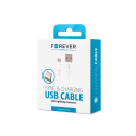 Forever cable USB - Lightning 1,0 m 1A white