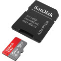 SanDisk mälukaart microSDXC 64GB Ultra Android 140MB/s A1 C10 UHS-I + adapter