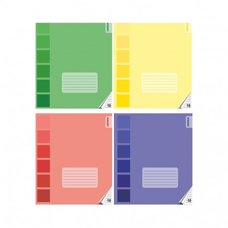 School notebook lined CENTRUM 18 pages