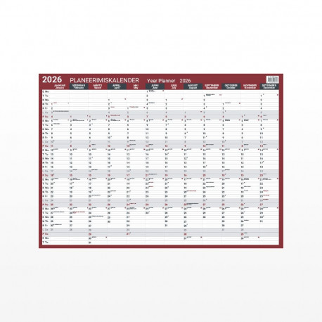 Lauakalender Planeerimiskalender 2913110000
