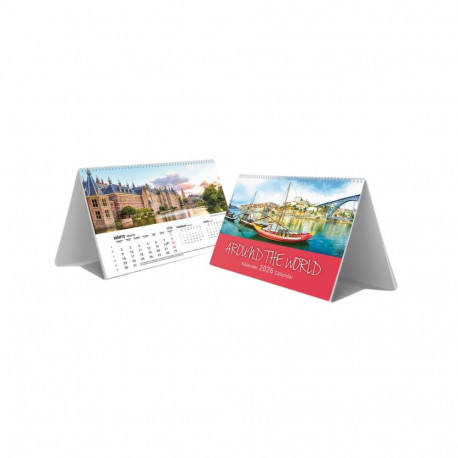 Desk calendar Desk triangle "Around the World" 2913055000