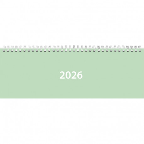 Desk calendar Classic 00300/40421 plastic covers lime