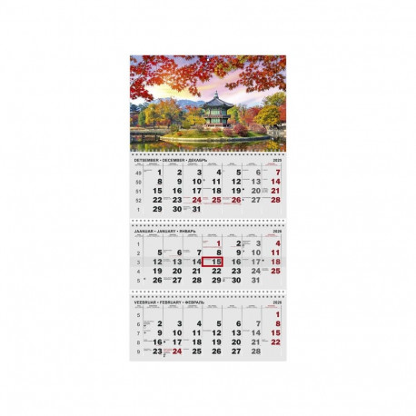 Seinakalender TRIO MAXI pilt nr. 1 2026a.