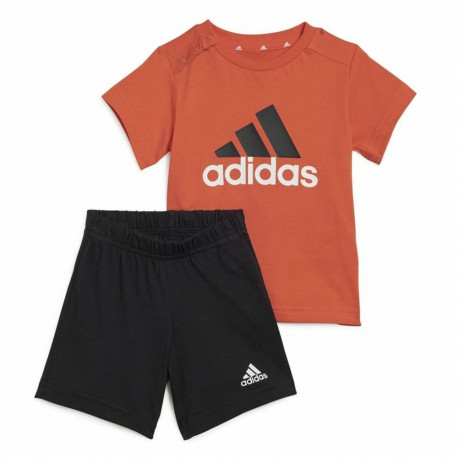 Spordikostüüm Beebidele Adidas I Bl Co Set Must Punane