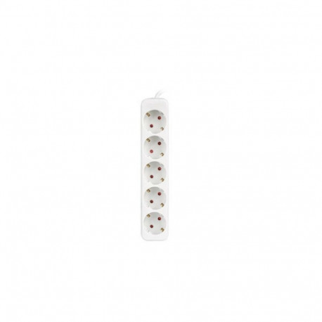 Power Strip - 5 Sockets Schuko Lanberg 2500 W 3 m White