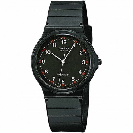Men's Watch Casio MQ-24-1BLLEG Black (Ø 34 mm)