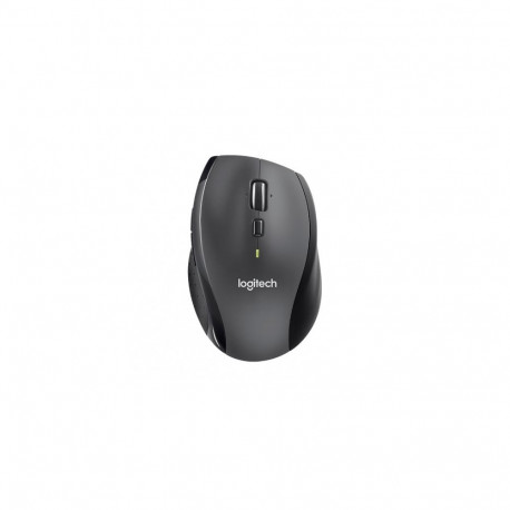 Logitech Marathon M705 Wireless Mouse, RF Wireless, 1000 DPI, Black/Grey