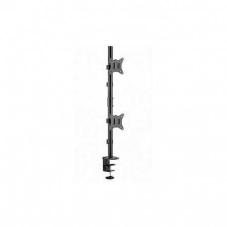 Gembird MA-D2-02 2-Display Vertical Desk Mount 17″-32″