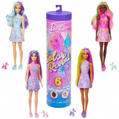 Barbie® Color Reveal® Õhupalliloomade nukk