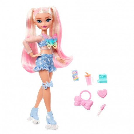 Barbie® Dream Besties rulluiskudel nukk Malibu