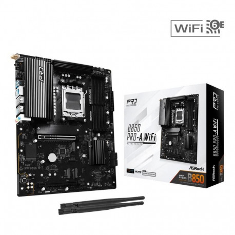 Asrock Mainboard||AMD B850|SAM5|ATX|Memory DDR5|Memory slots 4|1xPCI-Express 4.0 16x|1xPCI-Express 5