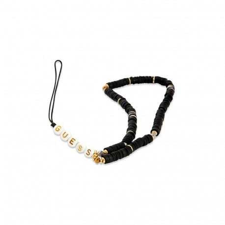 Guess Guess pendant GUSTPEARK Phone Strap black/black Heishi Beads