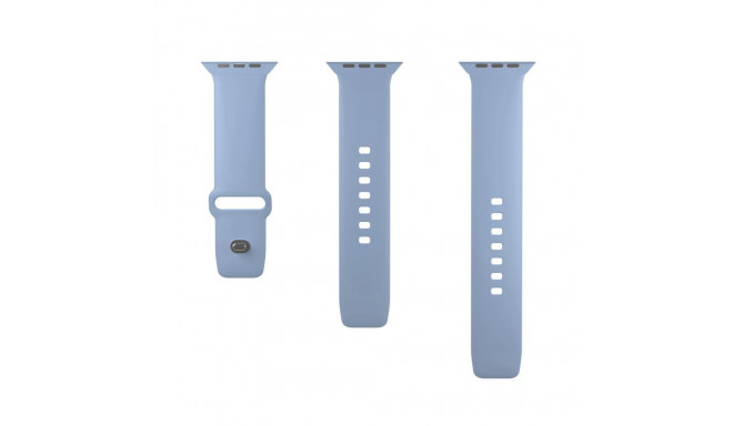 Puro Puro Icon Silicone Strap for Apple Watch 42 / 44 / 45 / 49 mm - Light Blue (2 pcs.)