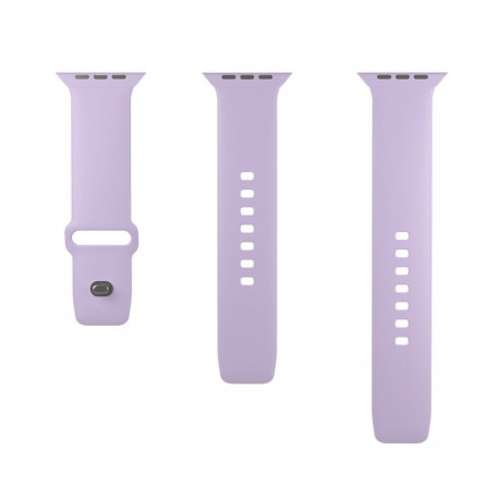 Puro Puro Icon Silicone Strap for Apple Watch 42 / 44 / 45 / 49 mm - Lavender (2 pcs.)