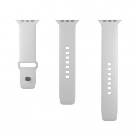 Puro Puro Icon Silicone Strap for Apple Watch 42 / 44 / 45 / 49 mm - White (2 pcs.)