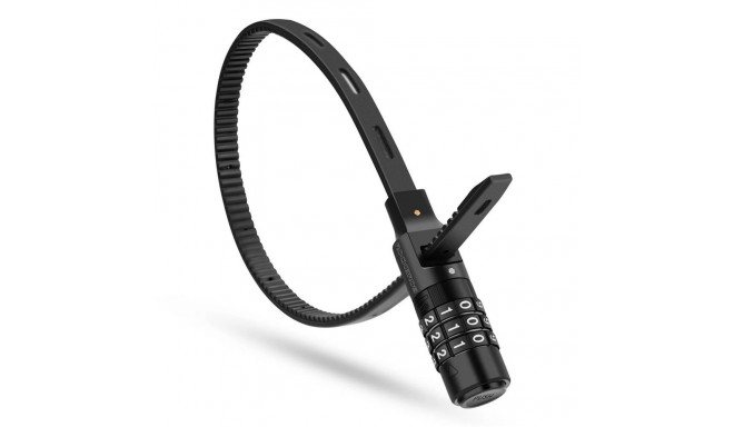 Rockbros Rockbros 3240001001 bicycle lock for 0.5 m combination - black