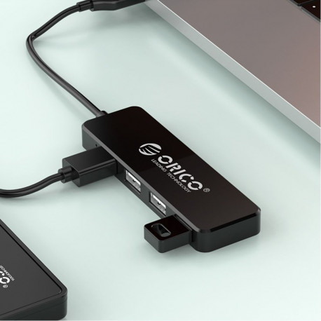 Orico Orico FL01 USB-A Hub Docking Station 4x USB-A 2.0 - Black