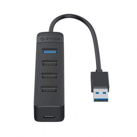 Orico Orico TWU32-4A USB-A 3.1 hub / 1x USB-A 3.1 + 3x USB-A 2.0 + USB-C 5V/3A - black