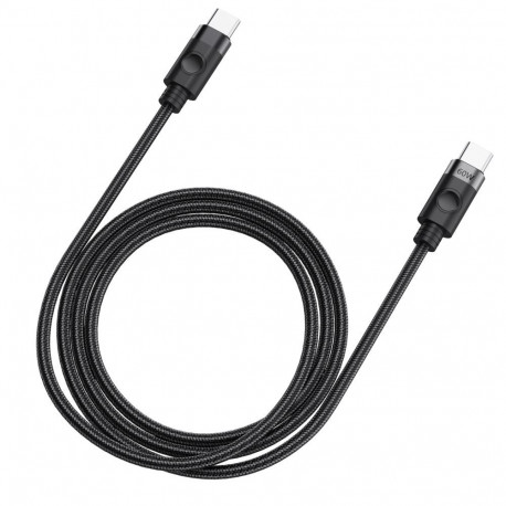 Orico Orico CDX 60W 3A Power Delivery USB-C - USB-C 1m Cable - Black
