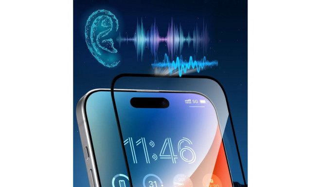 Joyroom Joyroom JR-MKN0313 Corning Eyecare Tempered Glass for iPhone 15 Plus/16 Plus