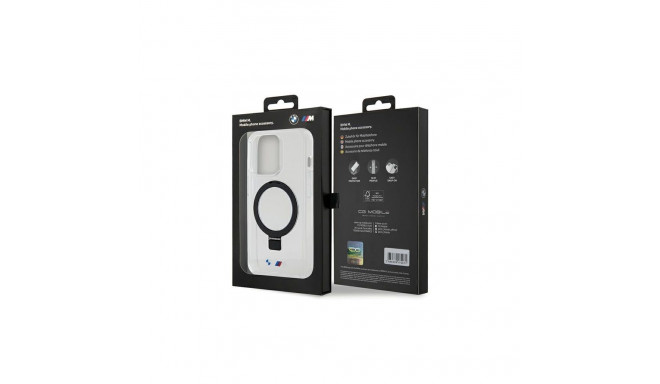 BMW BMW Ring Stand M Collection MagSafe Case for iPhone 15 Pro - Clear