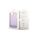Guess Guess Translucent iPhone 14 6.1" Case - Purple