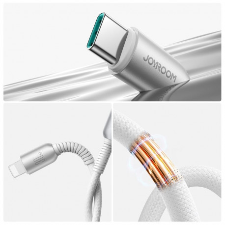 Joyroom Lightning (male) || USB-C (mski)