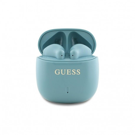 Guess Guess Bluetooth headphones GUTWSJ14ESGQ TWS + docking station turquoise/turquoise Printed Clas