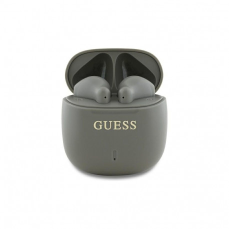 Guess Guess Bluetooth headphones GUTWSJ14ESGE TWS + docking station taupe Printed Classic Logo
