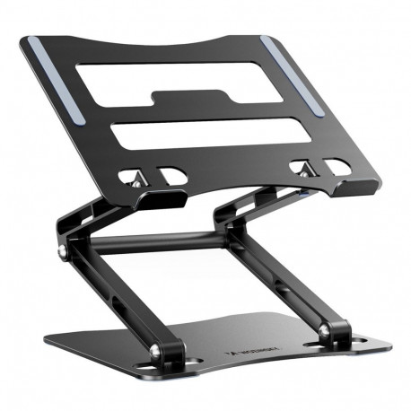 Wozinsky Wozinsky WRS-CPY75DSB Aluminum Laptop and Tablet Stand + Free Smartphone Stand - Black