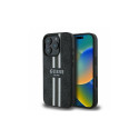 Guess Guess 4G Printed Stripes MagSafe case for iPhone 16 Pro - black