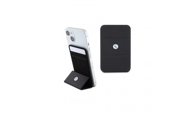 BMW BMW Wallet Card Slot Stand Case BMWCSMRSK Case - black MagSafe Signature Collection